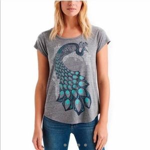 Lucky Brand Peacock T-shirt